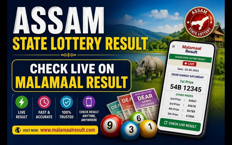 assam state lottery result at Malamaal Result body image