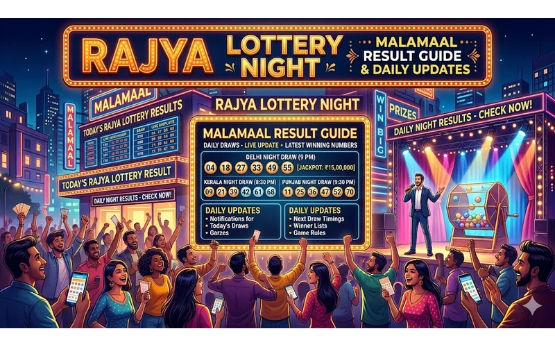 rajya lottery night at Malamaal Result body image